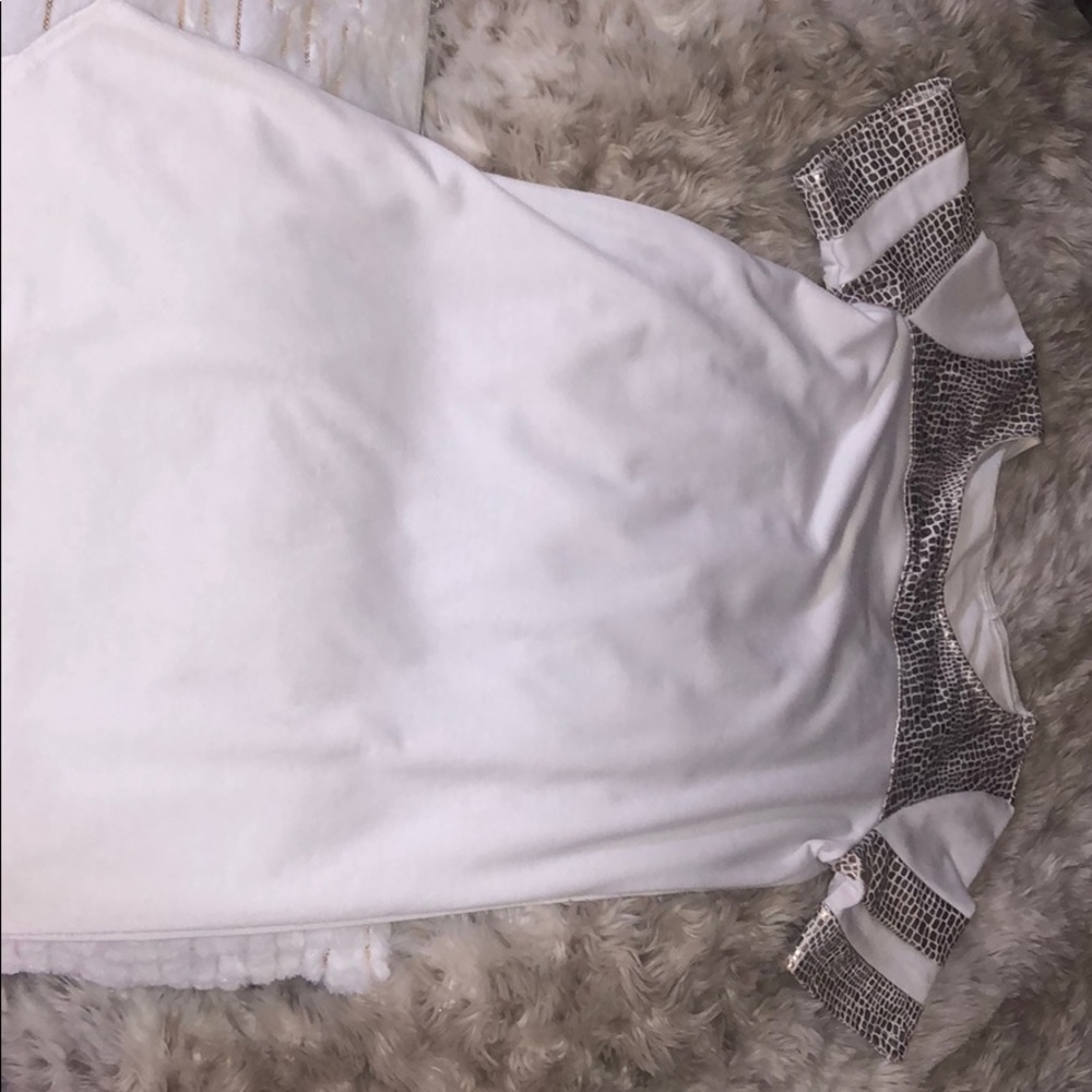 White t shirt dress